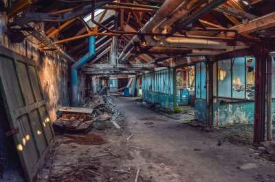 丢失的地方 工厂 Pforphoto 大厅 弃 行业 厂区建设