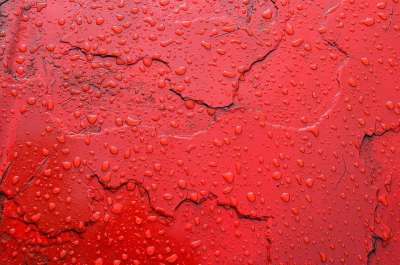 表面 油漆 绘画 红色 只需要加水 水性 雨滴 滴 露水 水滴