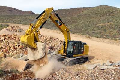 消除 323F 液压 挖掘机 猫 卡特彼勒 工程机械 施工作业