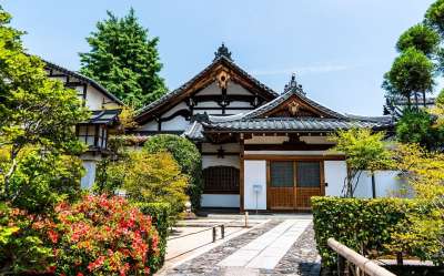 日本 京都 岚山 亚洲 旅行 寺庙 结构 文化 旅游 历史性
