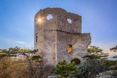 城堡 城堡废墟 城堡建筑群 骑士的城堡 中世纪 天堂 堡垒 城墙