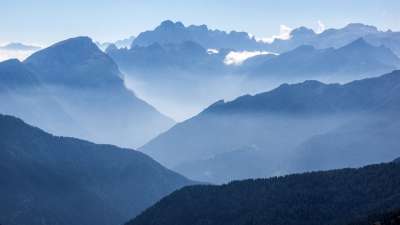 全景 阿尔卑斯山 欧洲 山 白云岩 自然 景观 高山 看法