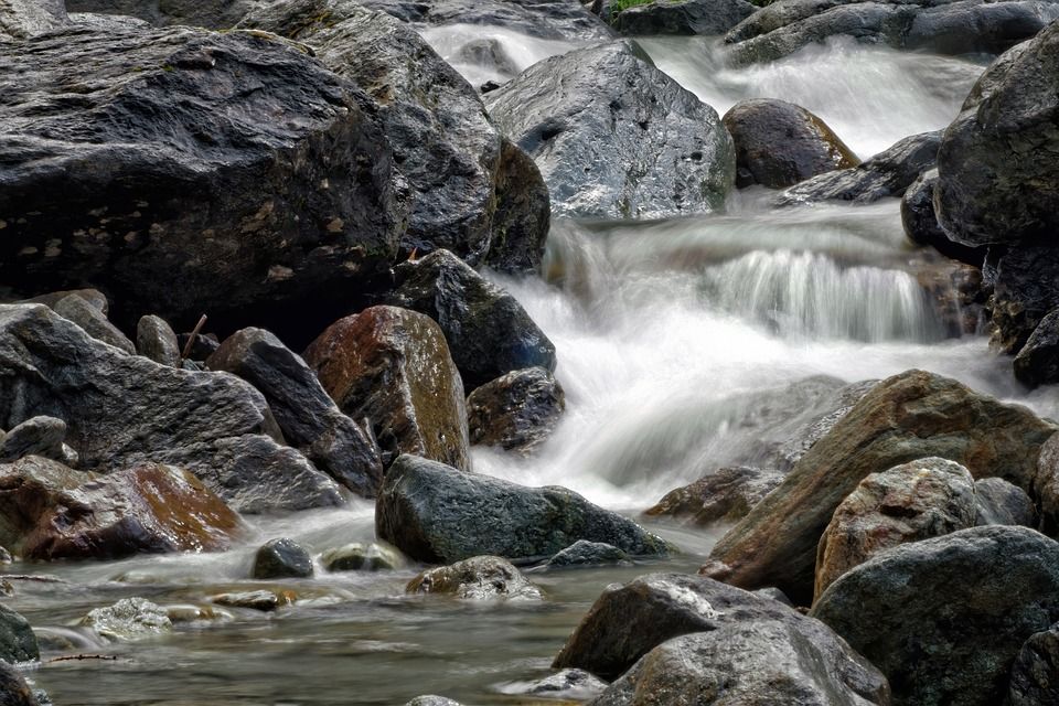 河, 岩石, 石头, 巨石, 激流, 自来水, 野性, 自然, 设想, 河