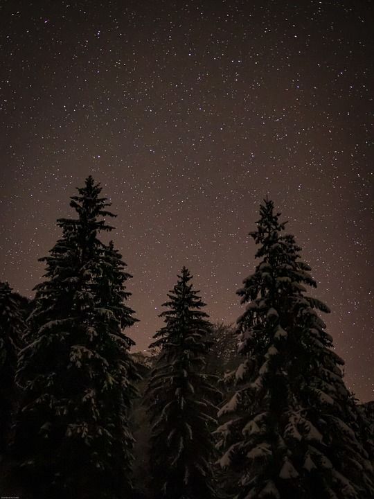 星空 山 景观 星星 夜空 空间 天堂 宇宙 夜晚 自然