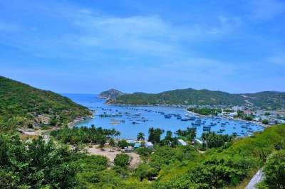 荣海湾 船 大海 海 国家 湖 颜色 鱼 漂亮