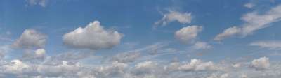 天堂 云 全景 蓝天 积云 宽屏 盖的天空 云的形状 景观
