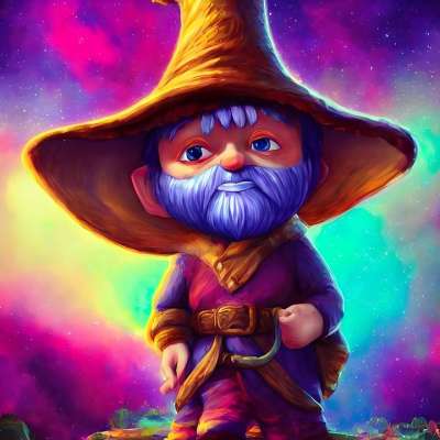 侏儒 幻想 艺术品 绘画 男人 神奇 幻想艺术