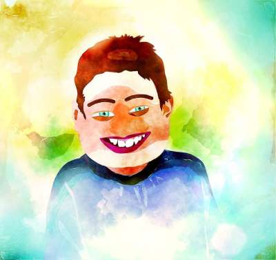 水彩 墨水 弄脏 影响 艺术的 绘画 混合 颜色 生活 人
