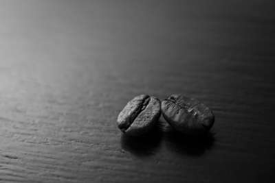 抽象 豆类 黑咖啡 黑和白 模糊 咖啡因 特写 咖啡 咖啡豆
