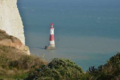 海 海岸 东苏塞克斯 Beachyhead 灯塔 伊斯特本 英国