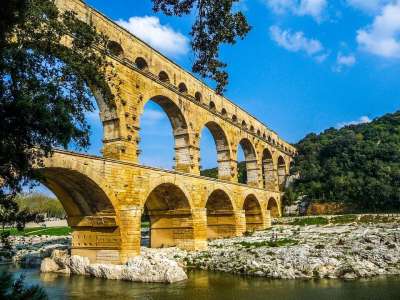Pont Du Gard 尼姆 阿维尼翁 麦啤酒 高架桥 渡槽