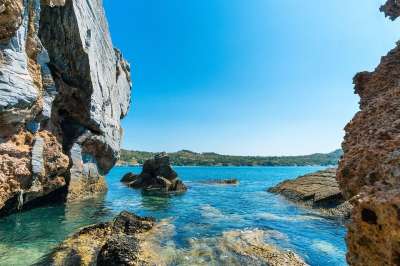 泻湖 热带 海 旅行 海洋 水 岛 假期 天堂 夏天 自然