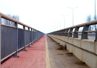 路 桥 天空 高速公路 沥青 红色的