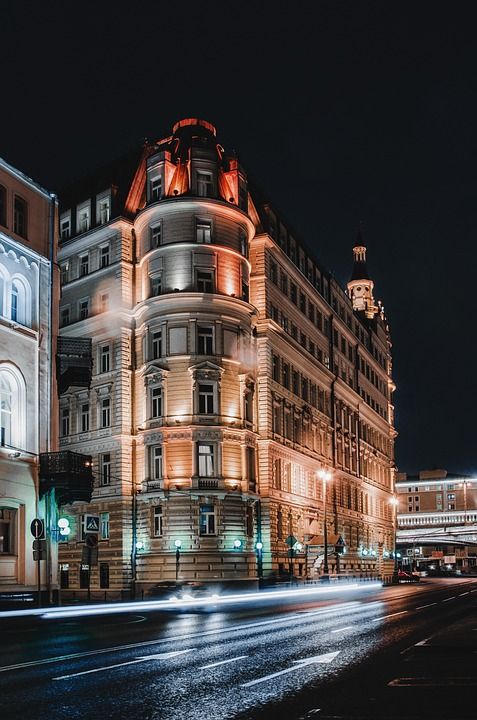 Ночь Город 城市 夜晚 冬天 结构 建造 黑暗的 商业