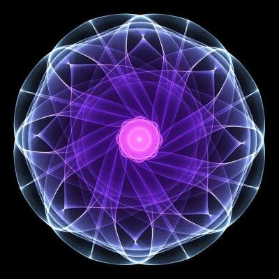 分形 光 光分形 曼荼罗 设计 数字的 使成为 几何学 幻想