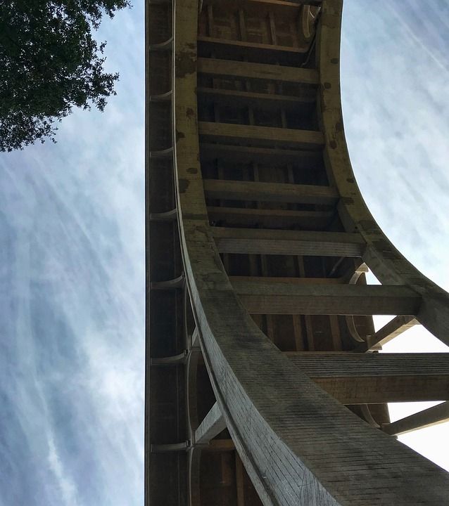 桥 路 帕萨迪纳 阿罗约塞科 洛杉矶 艺术装饰 旅行 天空