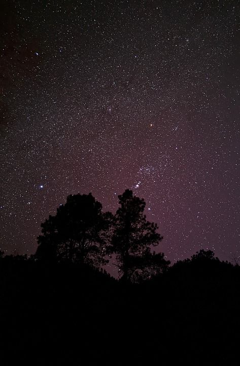 夜空 星星 星空 晴朗的夜晚 晴朗的天空 晴朗的夜空 自然 星夜