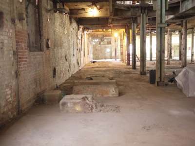 仓库 建造 大厅 工业的 工厂 地面 弃 棕色建筑 棕色产业