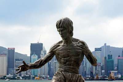 李小龙 香港 香港维多利亚港 香港天际线 亚洲 中国 旅行 建造