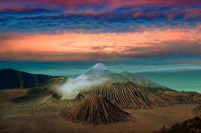 景观 火山 山 亲爱的 云 风景 地质学 火山 火山 火山