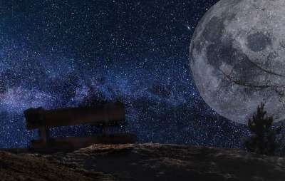 星空 月亮 宇宙 空间 天文学 夜晚 银行 夜空 神秘