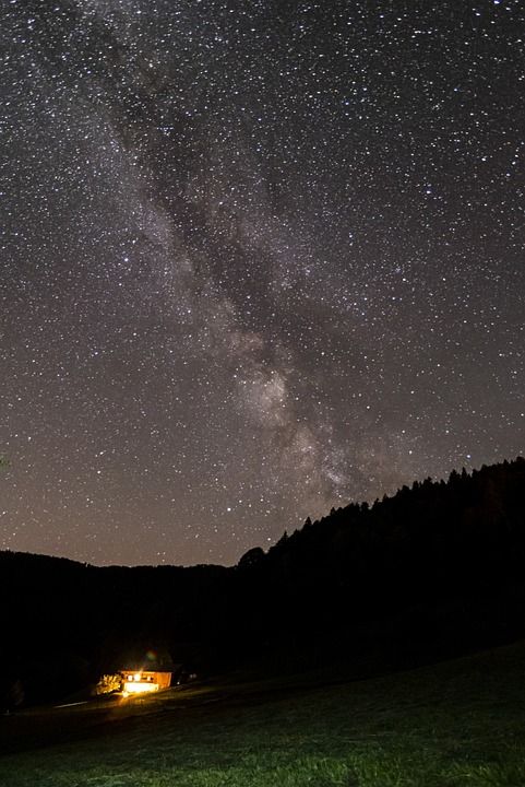 银河 银河系 星星 星空 星系 宇宙 天堂 夜晚 天文学 星座