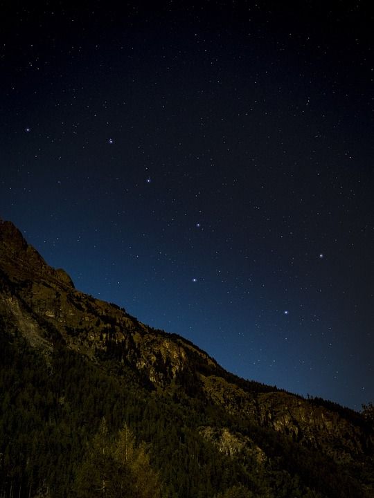 星星 天堂 夜晚 星空 星系 宇宙 银河系 黑暗的 天文学