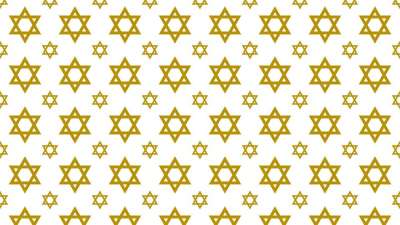 数码纸 大卫之星 图案 Magen David 犹太人 犹太教