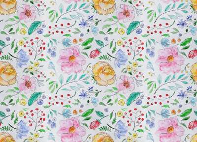 高清壁纸 花朵 芽 花园 夏天 春天 水彩 画画 压痛 季节