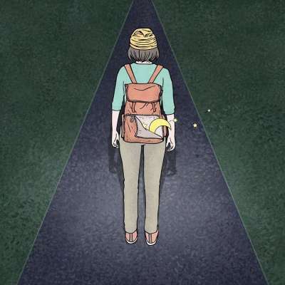 绘画 创造力 想象力 冒险 女孩 女权主义 月亮
