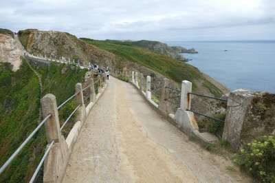 萨克 英国 岛 海 大西洋 海岸 岩石 景观 自然 海峡群岛