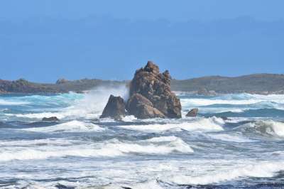 塔斯马尼亚 野生大海 海洋 西海岸 岩石海岸