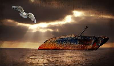 海 湖 水 天堂 云 日落 照明心情 船 商船 Frack