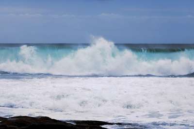 海 海洋 破碎波 自然 海浪 蓝色的水 冲浪 白水