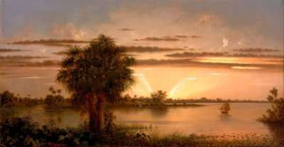 马丁 Heade 绘画 布面油画 艺术 艺术的 艺术性 天空 云