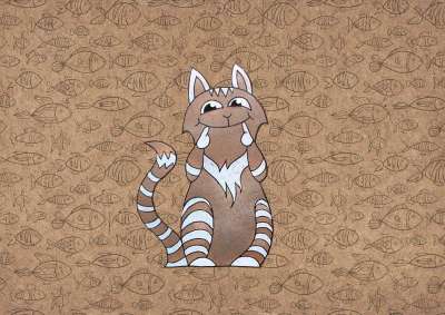 猫 猫科动物 宠物 小猫 微笑 可爱 有趣的 喜悦 动物