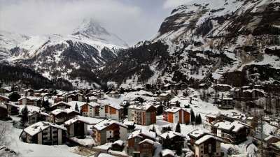 采尔马特 瑞士 雪 冬季 山 性质 旅行 马特宏峰 景观