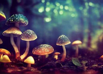 大自然壁纸 自然壁纸 高清壁纸 蘑菇 森林 真菌学 菌类 落下