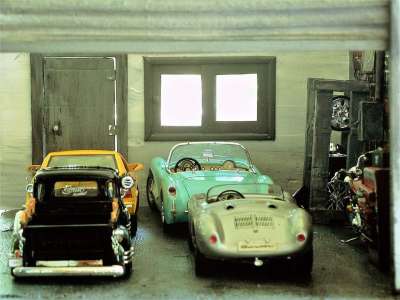 西洋镜 汽车 A 丰富多彩的 设计 展示 车库 颜色 车辆