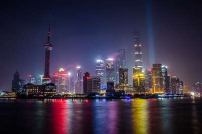 上海 城市夜景 外滩 灯光 晚上 建筑 上海 上海 上海 上海