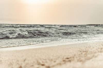 海 海滩 太阳 沙 水 波浪 日出 日落 自然 景观 安静