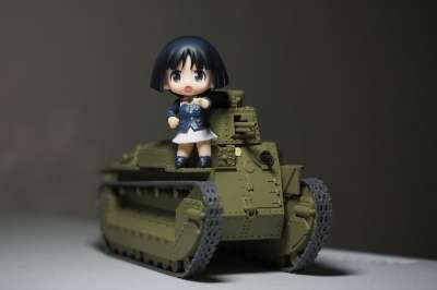 坦克 类型 玩具 塑像 模型 塑料 女孩们 和 装甲车 日本人