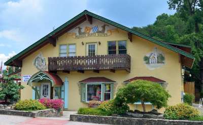 高山村 存储前端 德国小镇 旅游 店铺 海伦 乔治亚州 美国