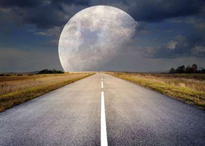 月亮 满月 月光 超级月亮 夜晚 夜空 情绪 神秘 夜拍