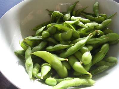 大豆 豆类 豆科植物 绿色 荚 黄豆 蔬菜 有机的 蛋白质
