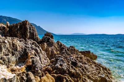 岩石 海洋 海 海岸 海岸线 海滨 岩石形成 水 蓝天