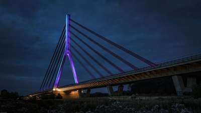 桥 韦塞尔 建筑学 下莱茵桥 Rheinbrücke 建造 莱茵河