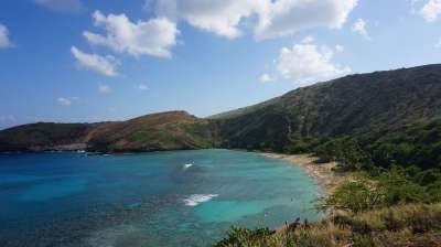 風景 大海 蓝天白云