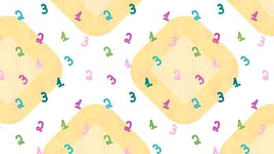 数字 数学 数数 一 二 三 回校 教育 学习 学前班 小学