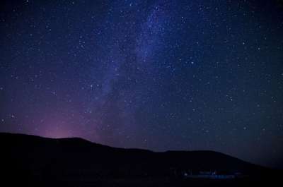 银河 星空 阿尔山